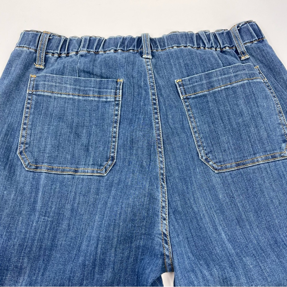 Judy Blue High Waist Elastic Waist Vintage Straight Leg Jeans Size 15/32 - Picture 9 of 9